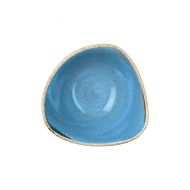Cornflower Blue Triangle Bowl 15.3cm