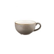Stonecast Peppercorn Grey Cappuccino Cup 8oz