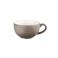 Stonecast Peppercorn Grey Cappuccino Cup 12oz
