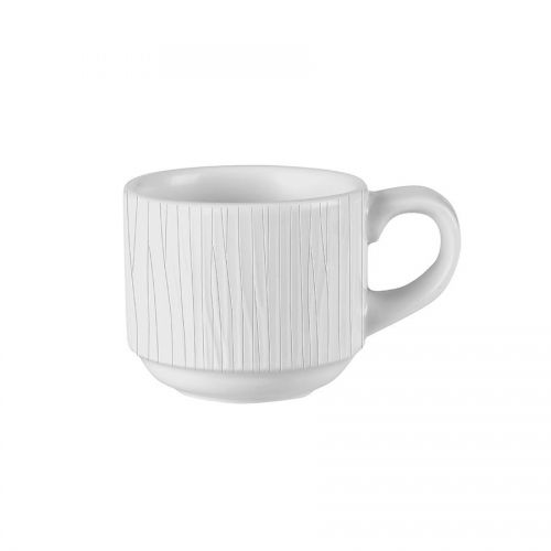 Bamboo Stacking Cup White 8oz