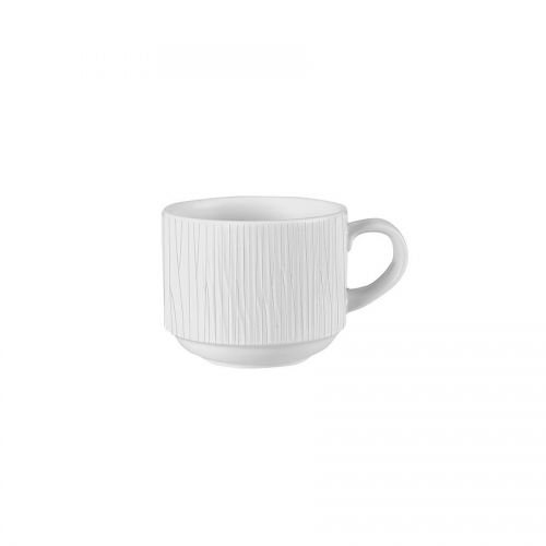 Bamboo Stacking Cup White 3oz