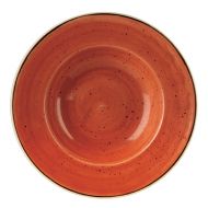 Spiced Orange Wide Rim Bowl 28cm