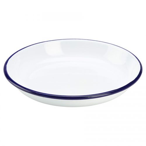 Enamel Rice / Pasta Plate 18cm