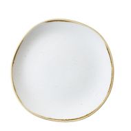 Stonecast Barley White Organic Round Plate 10inch