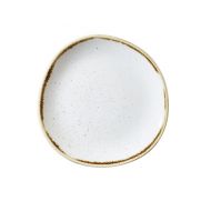 Stonecast Barley White Organic Round Plate 8inch