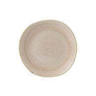 Stonecast Nutmeg Cream 10inch Organic Round Plate