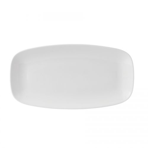 White Chefs' Oblong Plate No.4 35.5 x 18.9cm