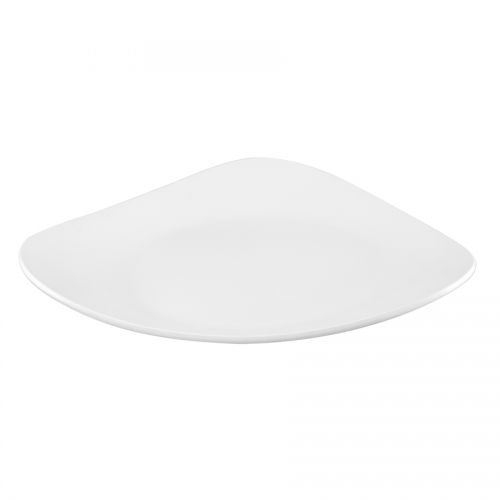 Lotus Melamine Platter 35 x 32.5cm White