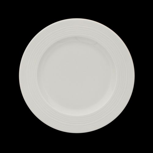 Creme Rousseau Rim Plate 25.4cm / 10in