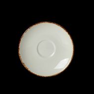 Brown Dapple Saucer LiV 12.5cm (5inch)