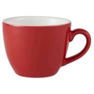 Royal Genware Bowl Shaped Cup 9cl Red
