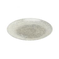 Raku Quartz Black Coupe Plate 10 Inch