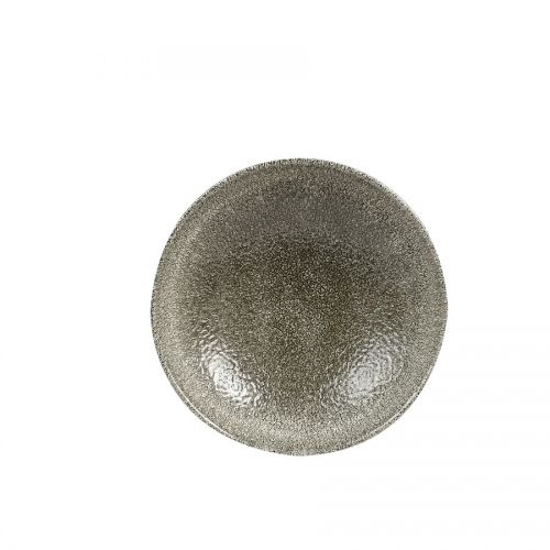 Raku Quartz Black Coupe Bowl 7 Inch