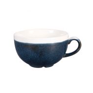 Monochrome Sapphire Blue Cappuccino Cup 8oz