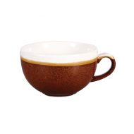 Monochrome Cinnamon Brown Cappuccino Cup 8oz