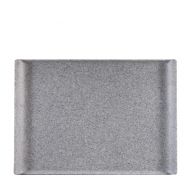 Large Plastic Rectangular Granite Melamine Tray