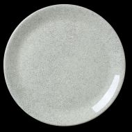 Steelite Ink Crackle Coupe Plate Grey 30cm