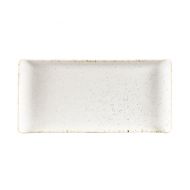 Stonecast Hints Barley White Rectangle Buffet Tray