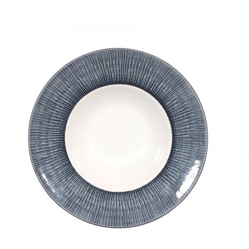 Bamboo Spinwash Mist Deep Coupe Plate 9 7/8 Inch