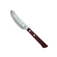 Cut Out Pizza Knife Red Polywood Handle