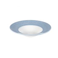 Isla Ocean Blue Wide Rim Bowl 24cm