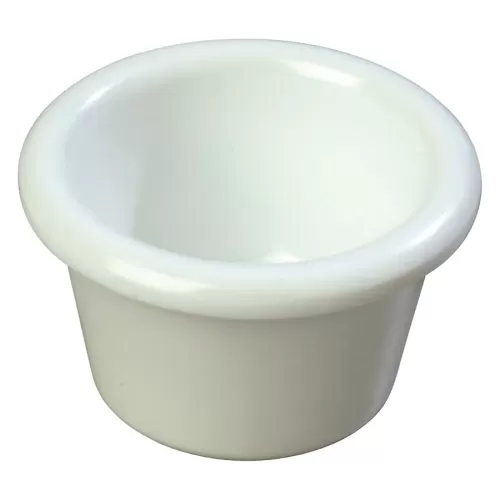 Carlisle Plain White Round Melamine Ramekin 12cl 4oz