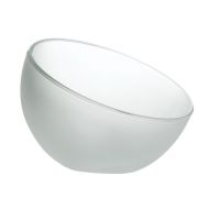 Bubble Dessert Dish 4 1/2oz Frosted White