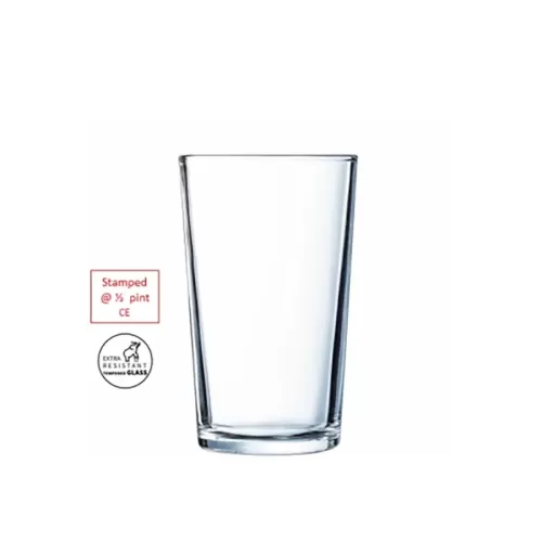 Arcoroc Conical Half Pint Glass 28cl 10 oz