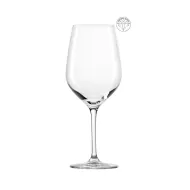 Glacial Coral Crystal Bordeaux Wine Glass 23oz 65cl