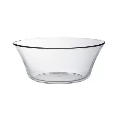 Duralex Lys Clear Glass Salad Bowl 23cm 2.2Litre pack 12