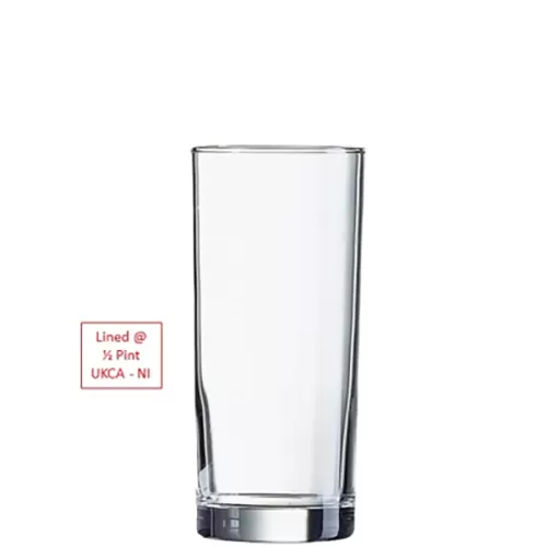 Arcoroc Elegance Hiball Glass 12oz 34cl Lined @ 1/2 Pint