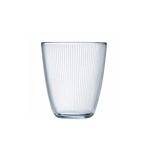 Luminarc Concepto Stripey Textured Glass Tumbler 31cl