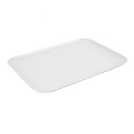 Tray White Melamine Oblong 20 x 29cm