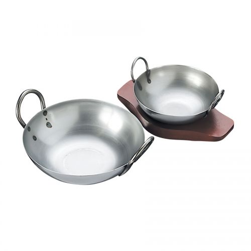 Balti Pan Tray Black steel 13cm