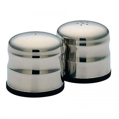 Jumbo Salt & Pepper Stainless Steel 8cm