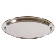 Service Tray Stainless Steel Round 30cm