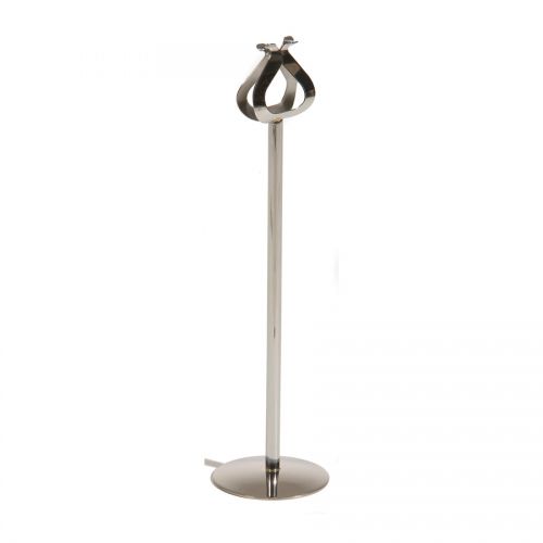 Table Number Stand Stainless steel 30cm