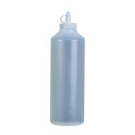 Sauce Bottle Clear Plastic 100cl