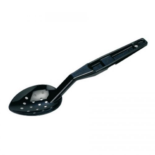 Perforated Spoon Black Polycarbonate 28cm