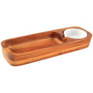 Classic Athena Serving Board 1 Sauce Bowls