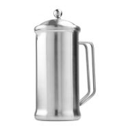 Cafetiere 8 Cup Brushed Finish Stainless Steel