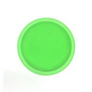 Plate Narrow Rim Lime Green 17cm Polycarbonate