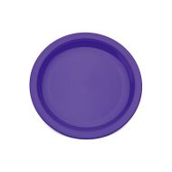 Plate Narrow Rim Purple 17cm Polycarb