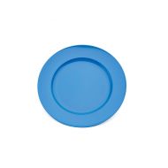 Plate Broad Rim Blue 24cm Polycarbonate