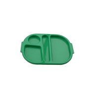 Meal Tray Green 28 x 23cm Polycarbonate