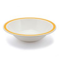 Duo Bowl Stone Rim Yellow 17cm Polycarbonate