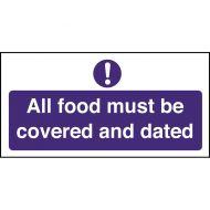 Kitchen Food Safety Food Must Be Covered