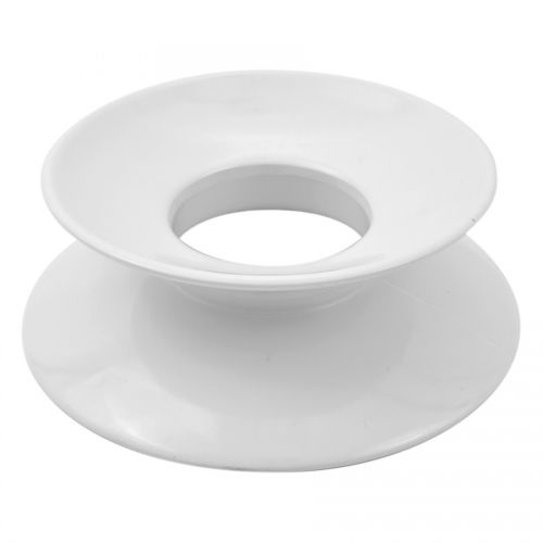 Melamine Pedestal Stand White 70mm