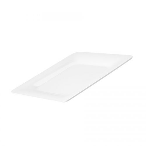 Palette Plate White Oblong 1/1 Size Gastronorm