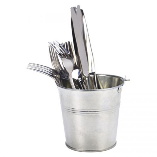 Mini Galvanised Steel Bucket 13 x 12cm